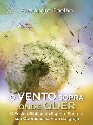 cover image of O vento sopra onde quer
